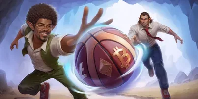 Sport-Aktionsmotiv mit Basketball